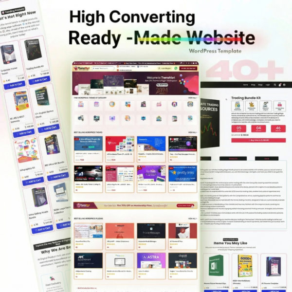 ThemeMart – GPL Themes and Plugins Selling Website