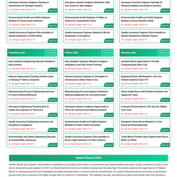 Get a Job Portal Website Using GeneratePress for Instant AdSense Approval ( Without Elementor And Full Setup )